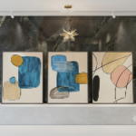 A Triptych of Form and Color