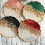 Luxury Resin Geode Coaster